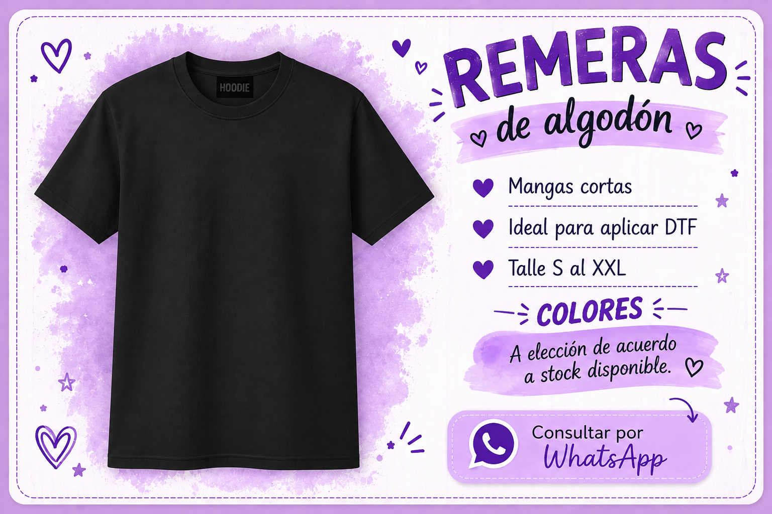 Remeras de algodón