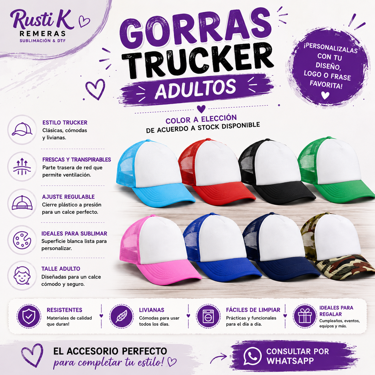 Gorra Trucker Adulto