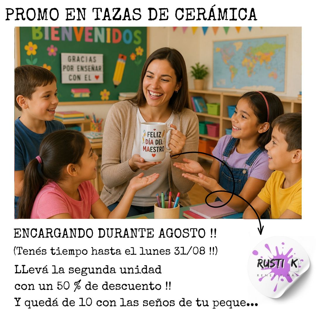 Promo Taza de Cerámica